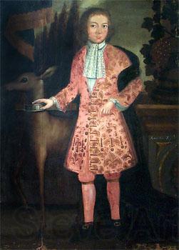 Kuhn Justus Engelhardt Portrait of Charles Carroll d'Annapolis Spain oil painting art